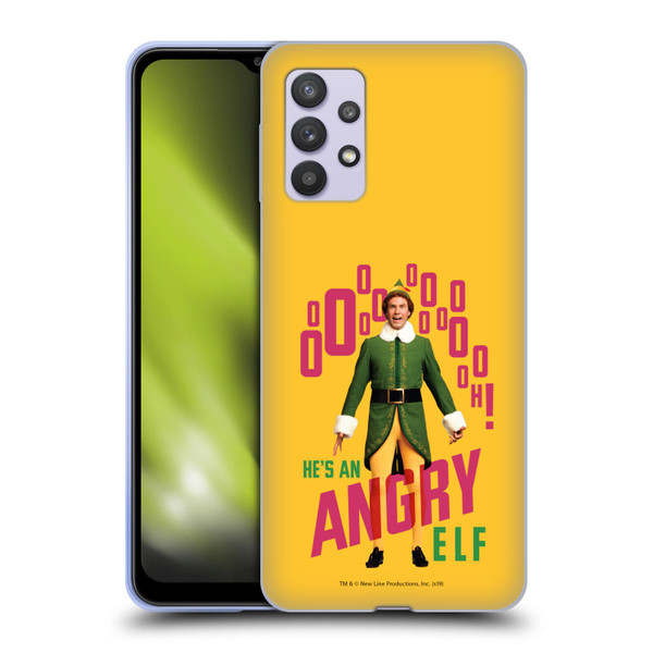 Elf Movie Graphics 2 Angry Elf Soft Gel Case for Samsung Galaxy A32 5G / M32 5G (2021)