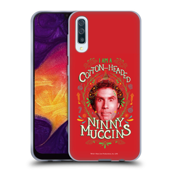 Elf Movie Graphics 2 Ninny Muggins Soft Gel Case for Samsung Galaxy A50/A30s (2019)