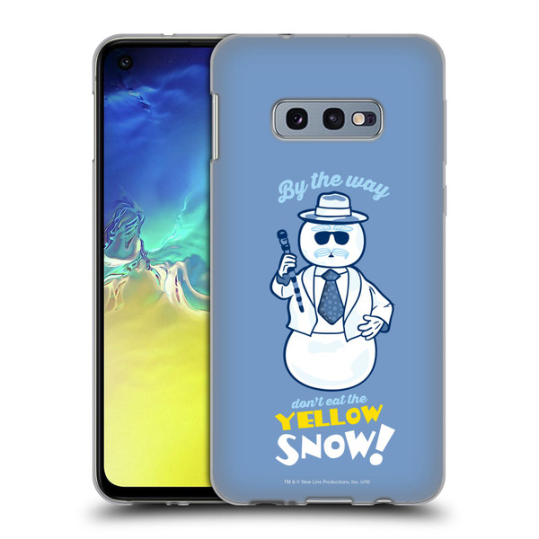 Elf Movie Graphics 2 Snowman Soft Gel Case for Samsung Galaxy S10e