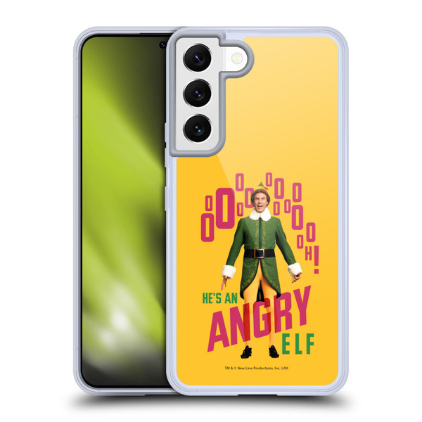 Elf Movie Graphics 2 Angry Elf Soft Gel Case for Samsung Galaxy S22 5G