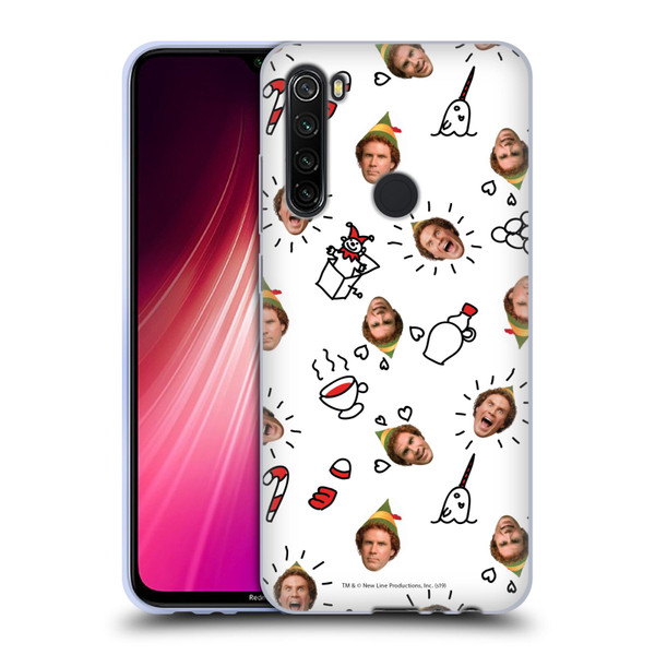 Elf Movie Graphics 2 Buddy Face Pattern Soft Gel Case for Xiaomi Redmi Note 8T