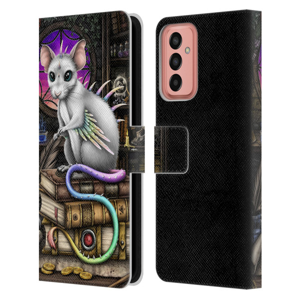 Sarah Richter Animals Alchemy Magic Rat Leather Book Wallet Case Cover For Samsung Galaxy M13 (2022)