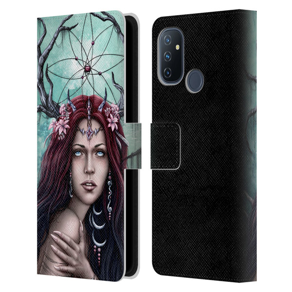 Sarah Richter Fantasy Fairy Girl Leather Book Wallet Case Cover For OnePlus Nord N100