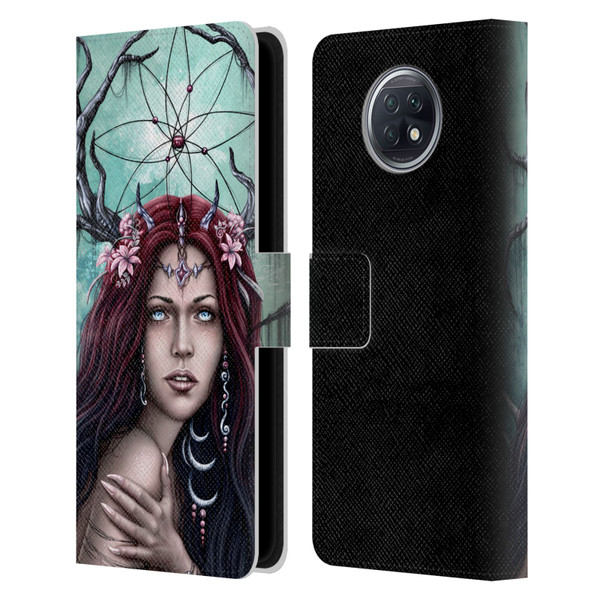 Sarah Richter Fantasy Fairy Girl Leather Book Wallet Case Cover For Xiaomi Redmi Note 9T 5G