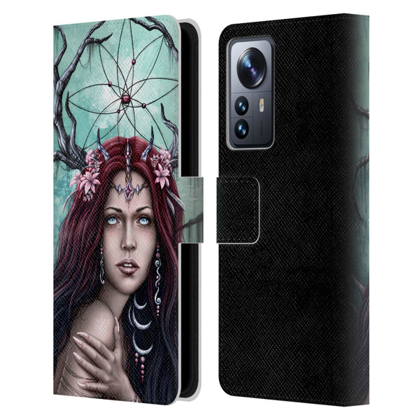 Sarah Richter Fantasy Fairy Girl Leather Book Wallet Case Cover For Xiaomi 12 Pro