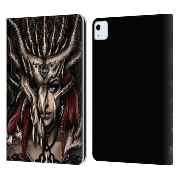 Sarah Richter Gothic Warrior Girl Leather Book Wallet Case Cover For Apple iPad Air 2020 / 2022