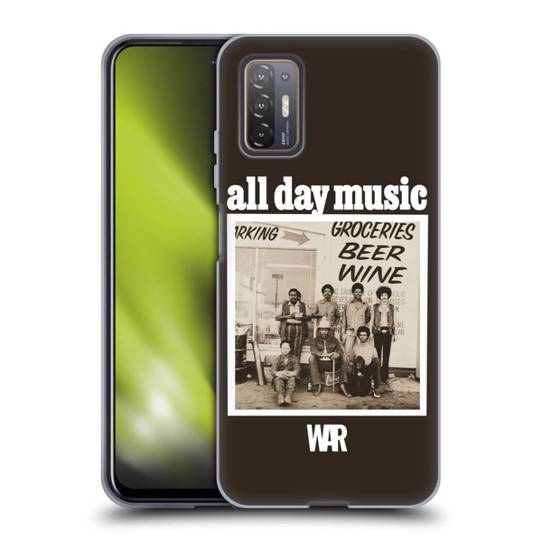 War Graphics All Day Music Album Soft Gel Case for HTC Desire 21 Pro 5G