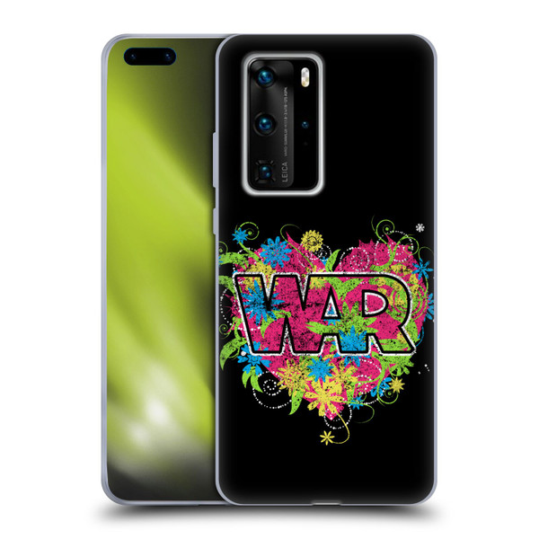 War Graphics Heart Logo Soft Gel Case for Huawei P40 Pro / P40 Pro Plus 5G
