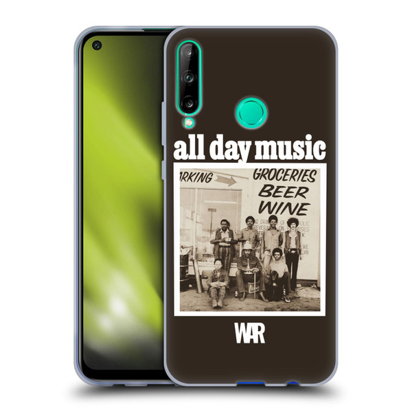 War Graphics All Day Music Album Soft Gel Case for Huawei P40 lite E