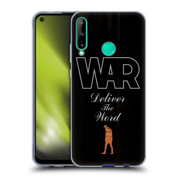 War Graphics Deliver The World Soft Gel Case for Huawei P40 lite E