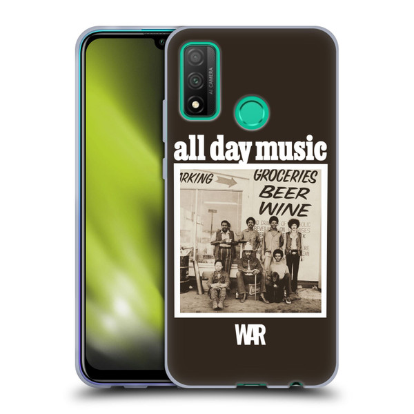 War Graphics All Day Music Album Soft Gel Case for Huawei P Smart (2020)
