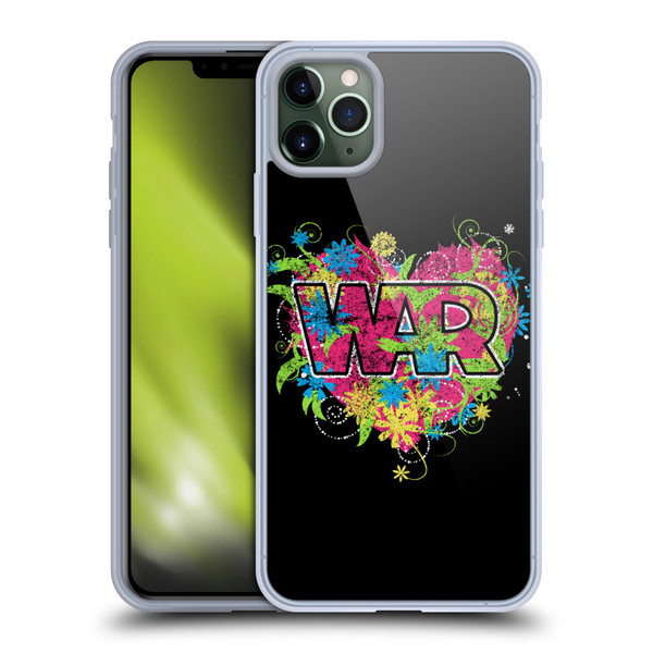 War Graphics Heart Logo Soft Gel Case for Apple iPhone 11 Pro Max