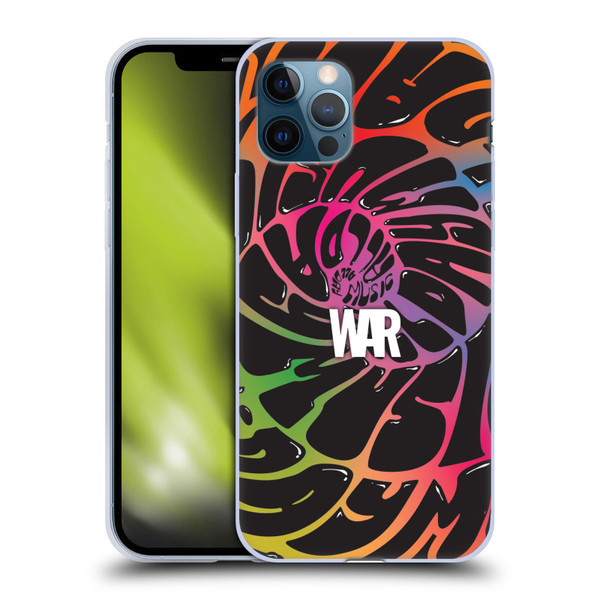 War Graphics All Day Colorful Soft Gel Case for Apple iPhone 12 / iPhone 12 Pro