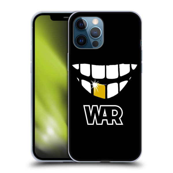 War Graphics Why Can't We Be Friends? Soft Gel Case for Apple iPhone 12 Pro Max