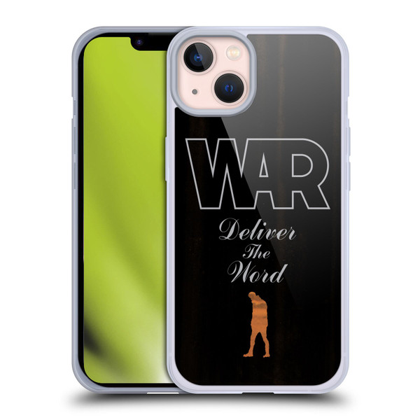 War Graphics Deliver The World Soft Gel Case for Apple iPhone 13