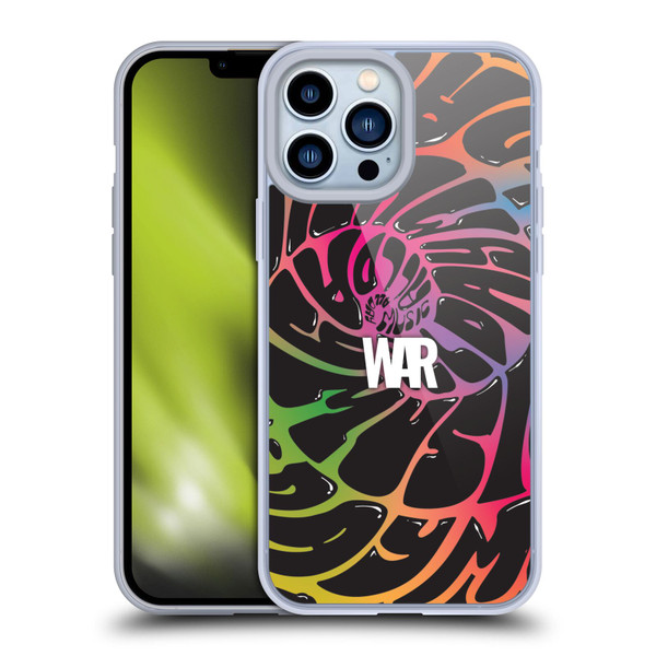 War Graphics All Day Colorful Soft Gel Case for Apple iPhone 13 Pro Max