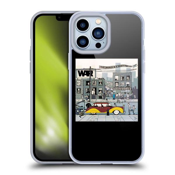 War Graphics The World Is A Ghetto Album Soft Gel Case for Apple iPhone 13 Pro Max