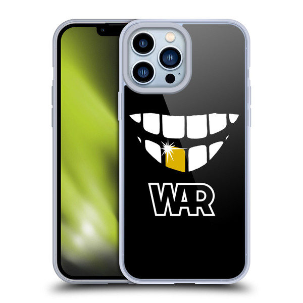 War Graphics Why Can't We Be Friends? Soft Gel Case for Apple iPhone 13 Pro Max