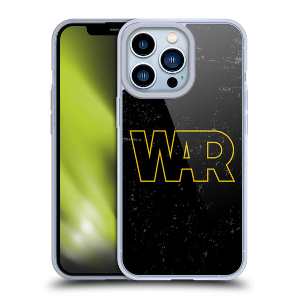 War Graphics Logo Soft Gel Case for Apple iPhone 13 Pro