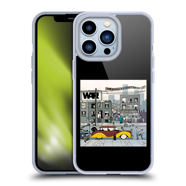 War Graphics The World Is A Ghetto Album Soft Gel Case for Apple iPhone 13 Pro