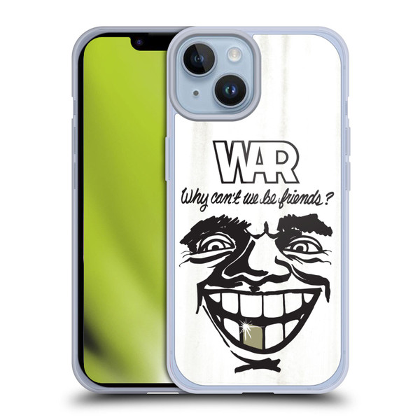 War Graphics Friends Art Soft Gel Case for Apple iPhone 14