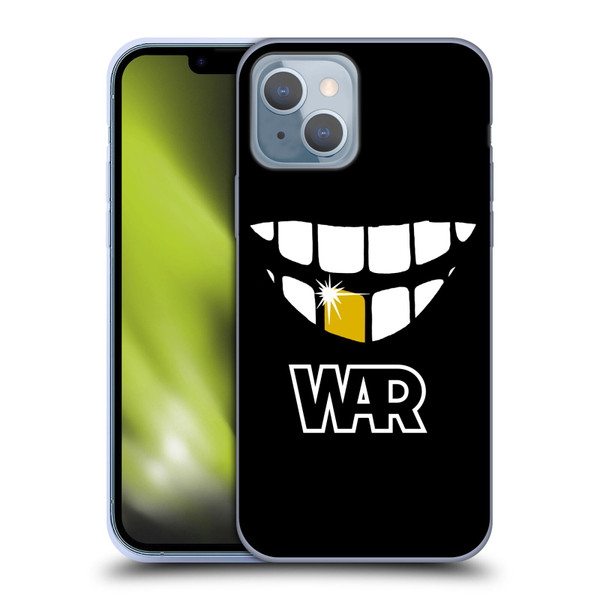 War Graphics Why Can't We Be Friends? Soft Gel Case for Apple iPhone 14