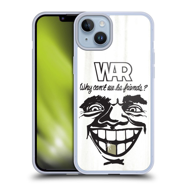 War Graphics Friends Art Soft Gel Case for Apple iPhone 14 Plus