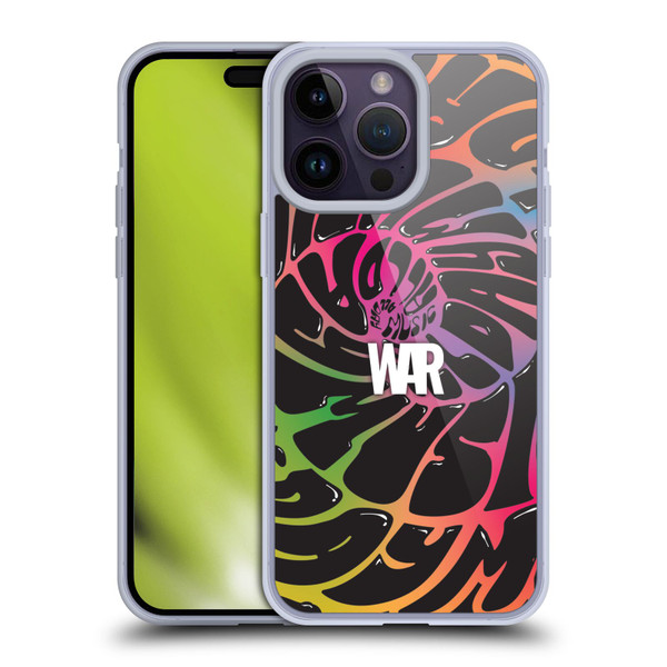 War Graphics All Day Colorful Soft Gel Case for Apple iPhone 14 Pro Max