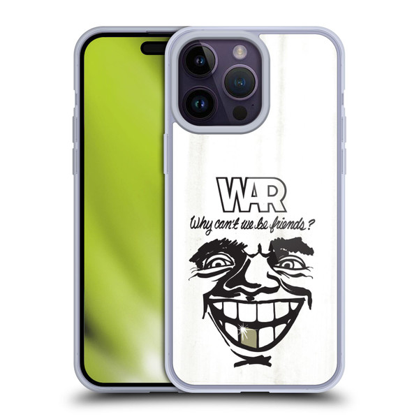 War Graphics Friends Art Soft Gel Case for Apple iPhone 14 Pro Max