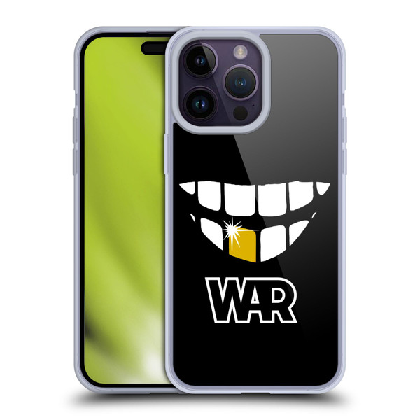 War Graphics Why Can't We Be Friends? Soft Gel Case for Apple iPhone 14 Pro Max