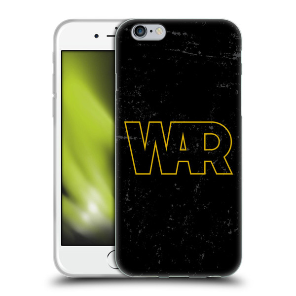 War Graphics Logo Soft Gel Case for Apple iPhone 6 / iPhone 6s