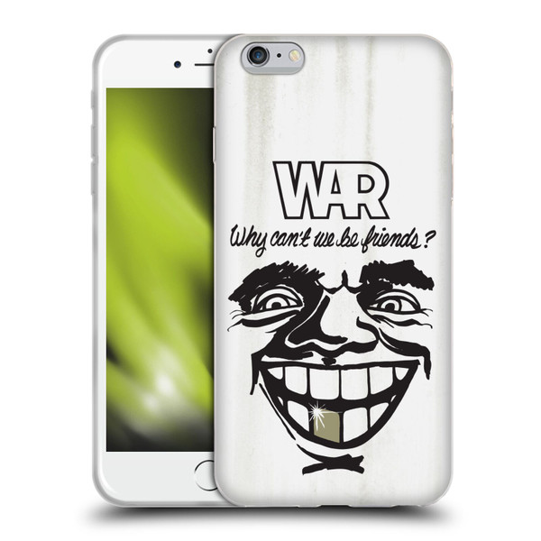 War Graphics Friends Art Soft Gel Case for Apple iPhone 6 Plus / iPhone 6s Plus