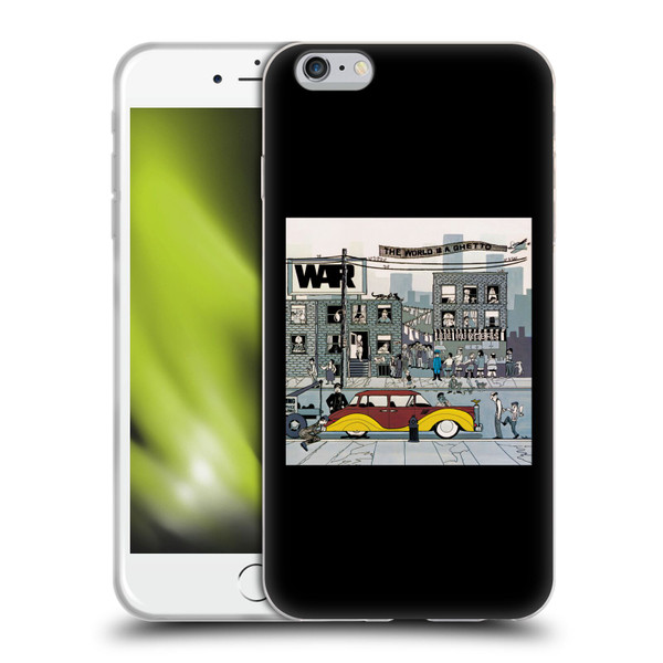War Graphics The World Is A Ghetto Album Soft Gel Case for Apple iPhone 6 Plus / iPhone 6s Plus