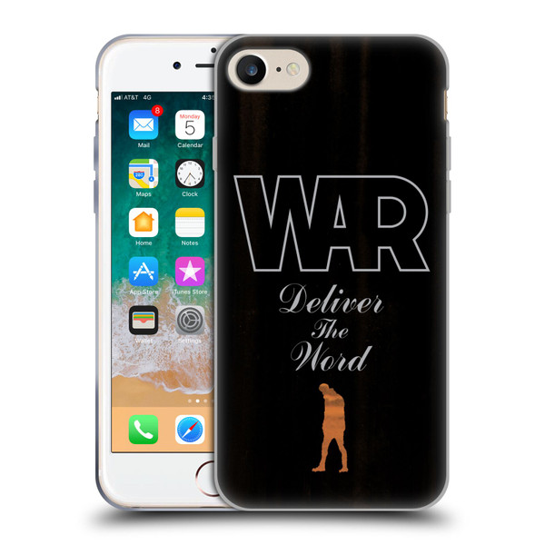 War Graphics Deliver The World Soft Gel Case for Apple iPhone 7 / 8 / SE 2020 & 2022