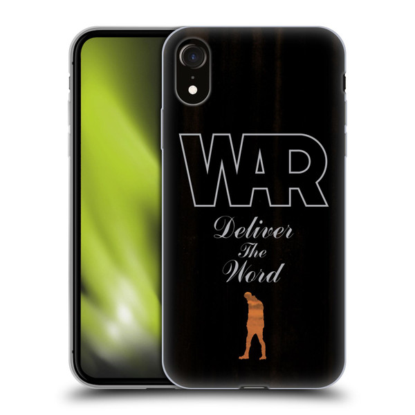 War Graphics Deliver The World Soft Gel Case for Apple iPhone XR