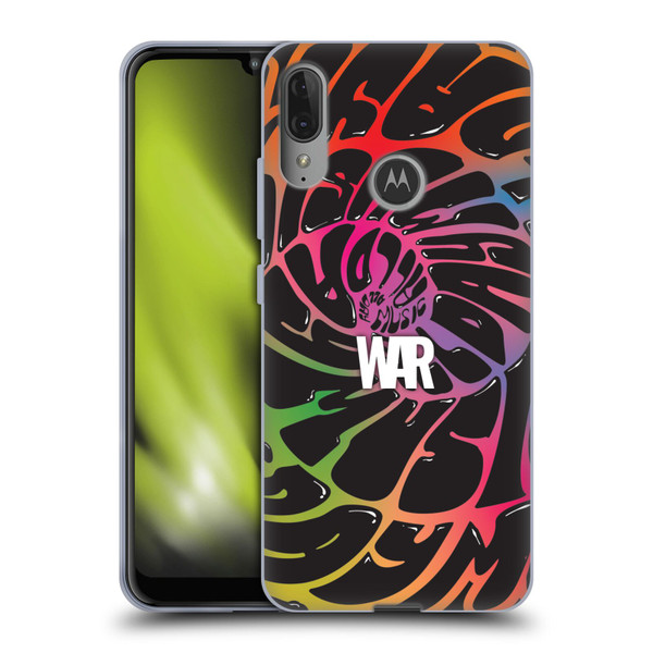 War Graphics All Day Colorful Soft Gel Case for Motorola Moto E6 Plus