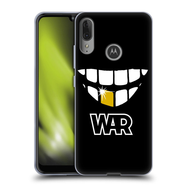 War Graphics Why Can't We Be Friends? Soft Gel Case for Motorola Moto E6 Plus