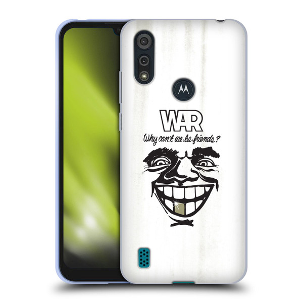 War Graphics Friends Art Soft Gel Case for Motorola Moto E6s (2020)