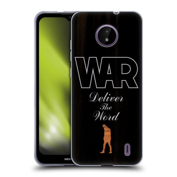 War Graphics Deliver The World Soft Gel Case for Nokia C10 / C20