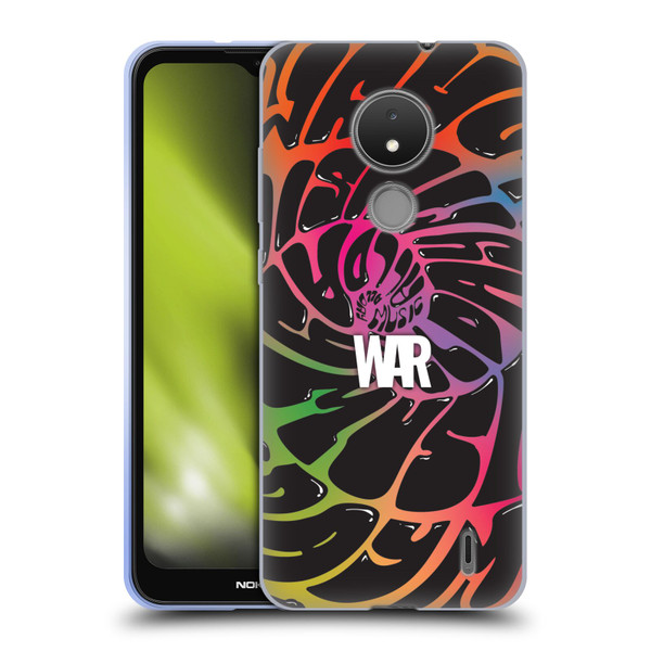War Graphics All Day Colorful Soft Gel Case for Nokia C21