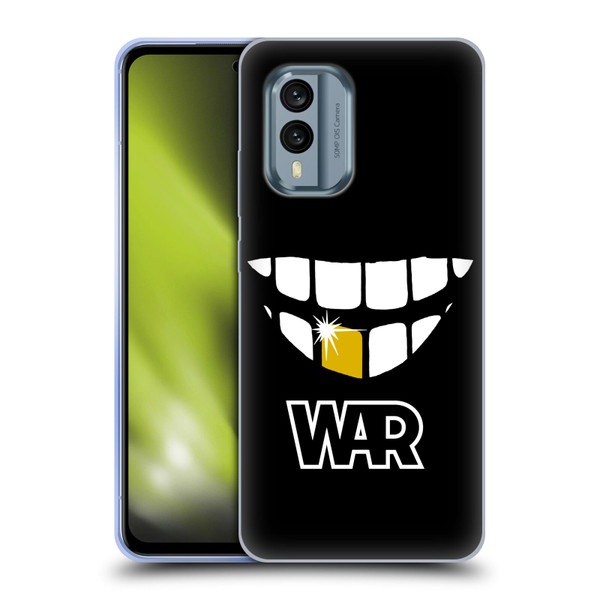 War Graphics Why Can't We Be Friends? Soft Gel Case for Nokia X30