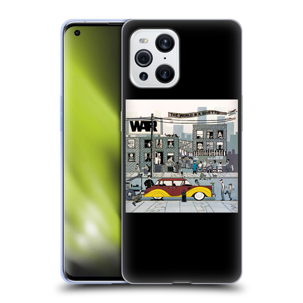 War Graphics The World Is A Ghetto Album Soft Gel Case for OPPO Find X3 / Pro