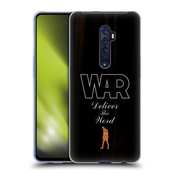 War Graphics Deliver The World Soft Gel Case for OPPO Reno 2