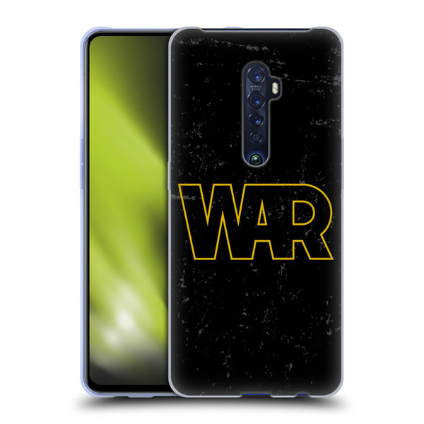 War Graphics Logo Soft Gel Case for OPPO Reno 2