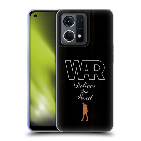 War Graphics Deliver The World Soft Gel Case for OPPO Reno8 4G