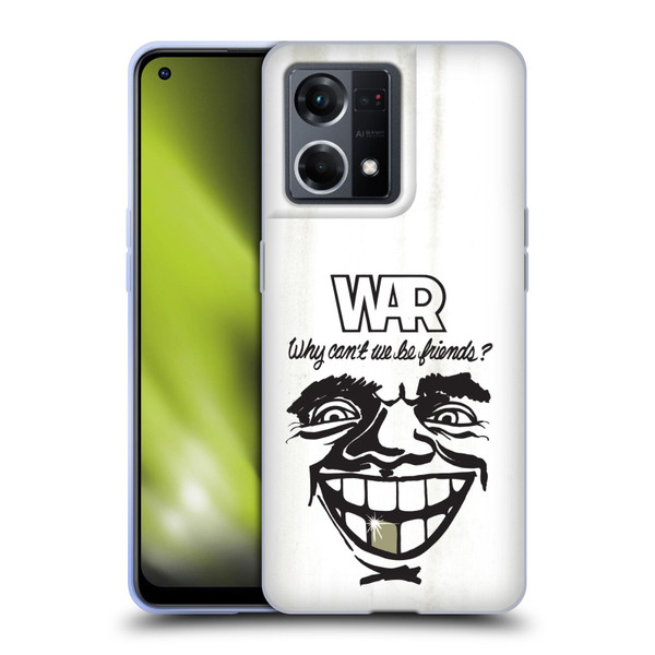 War Graphics Friends Art Soft Gel Case for OPPO Reno8 4G