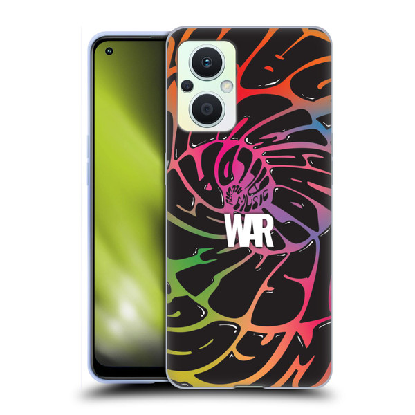 War Graphics All Day Colorful Soft Gel Case for OPPO Reno8 Lite