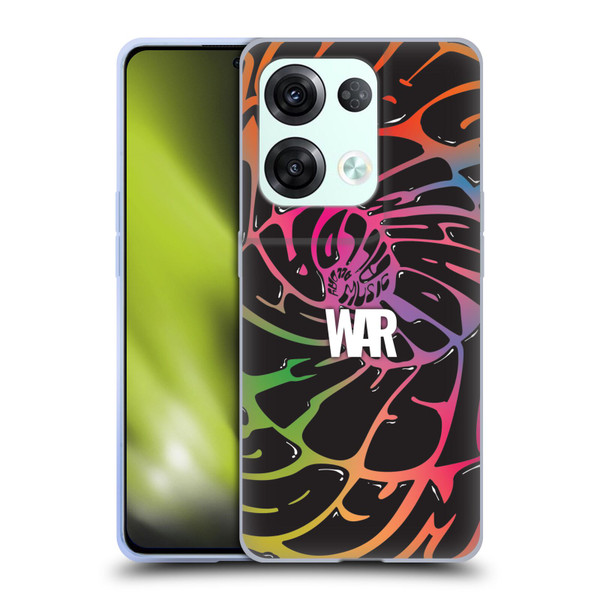 War Graphics All Day Colorful Soft Gel Case for OPPO Reno8 Pro
