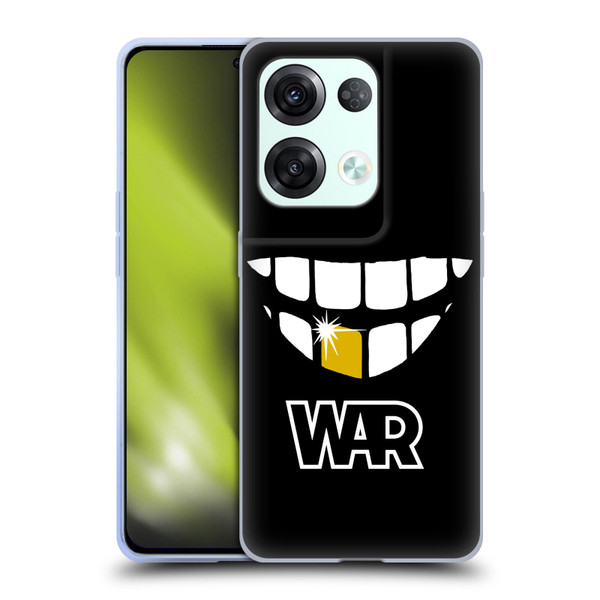 War Graphics Why Can't We Be Friends? Soft Gel Case for OPPO Reno8 Pro
