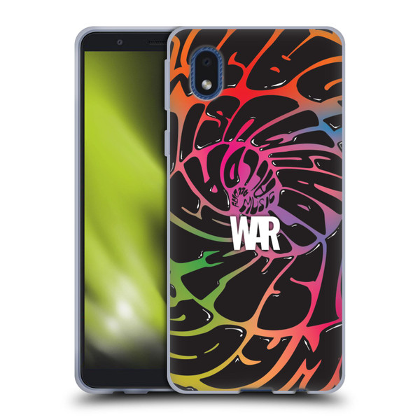 War Graphics All Day Colorful Soft Gel Case for Samsung Galaxy A01 Core (2020)